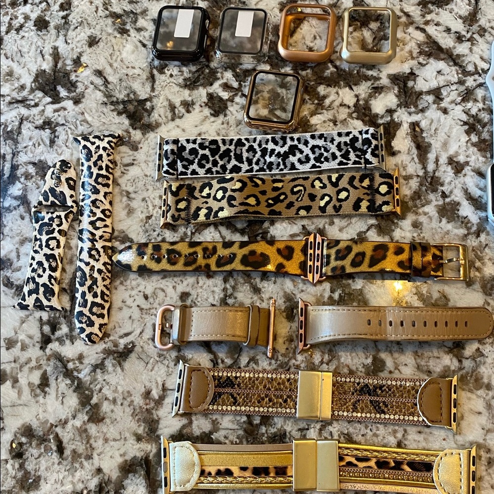 Apple Watch bands. Fits 38mm, 40mm, and 41mm.
